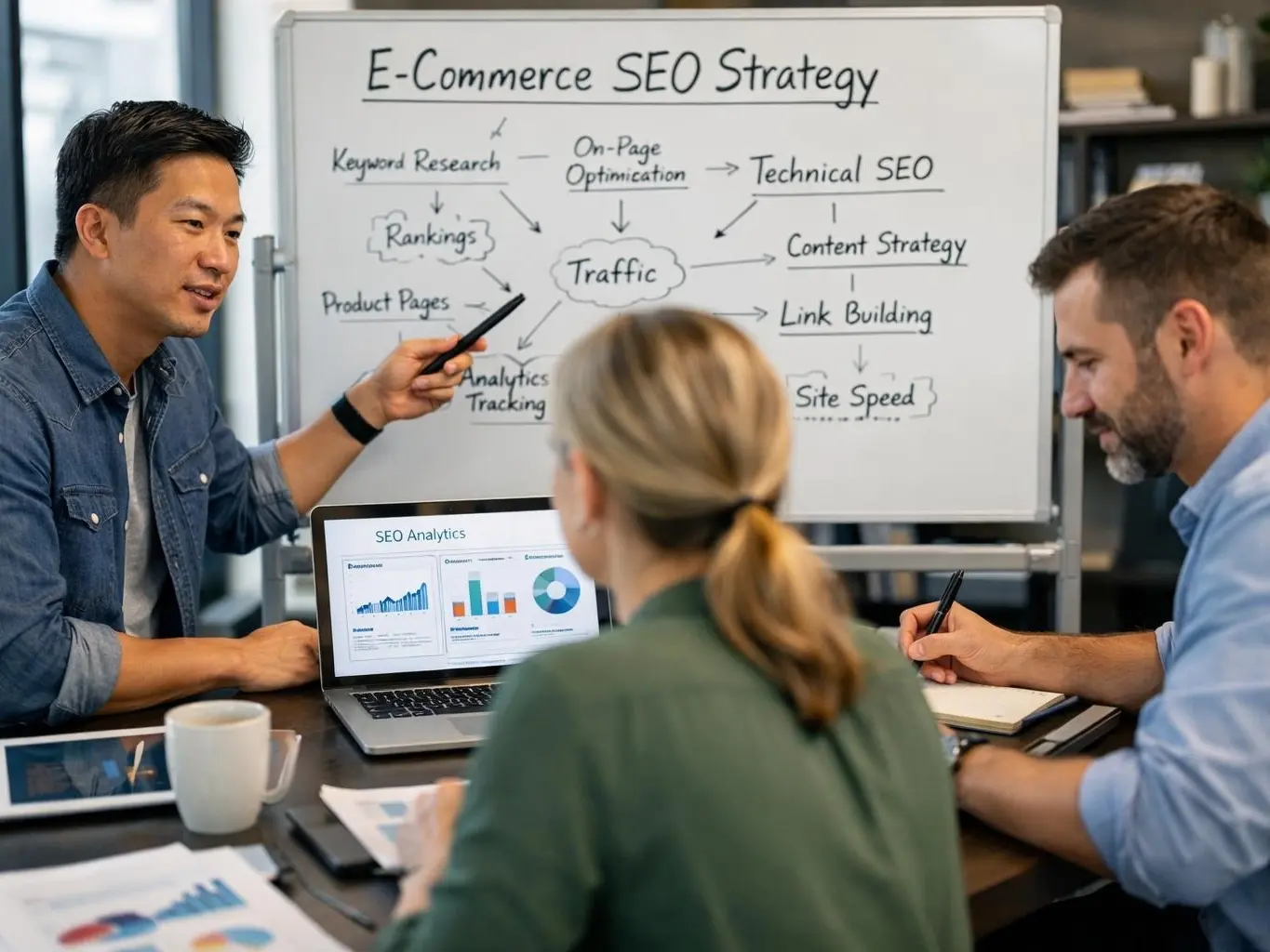 Our Ecommerce SEO process in Hebron Estates