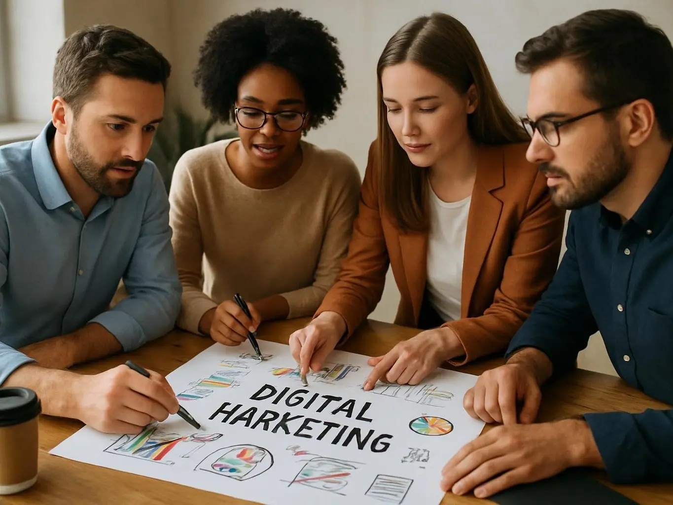 Our Social Media Marketing process in Coldstream