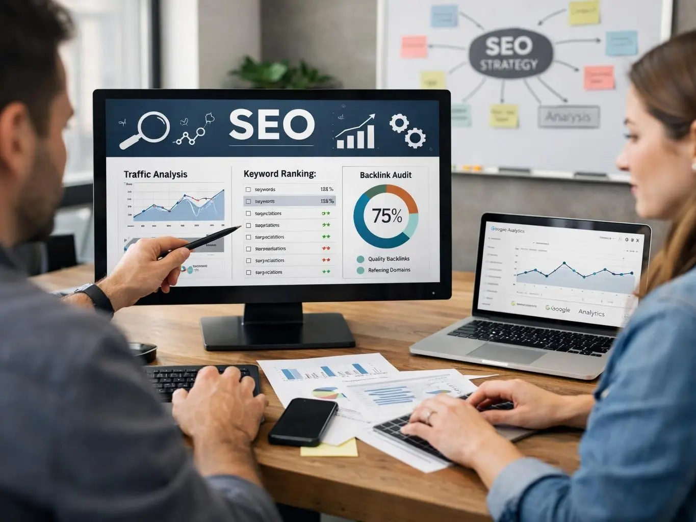Our SEO Services process in Lyndon